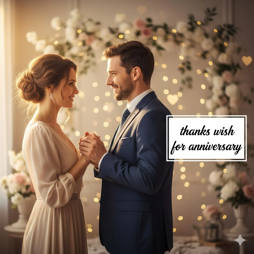 thanks wish for anniversary