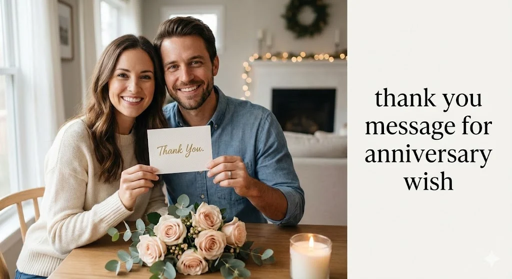 thank you message for anniversary wish