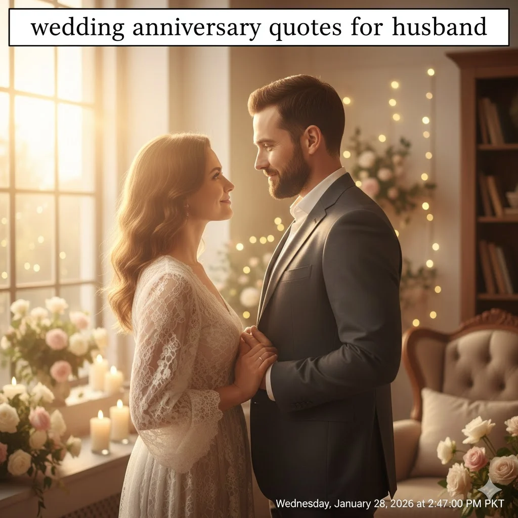 wedding anniversary quotes for husband