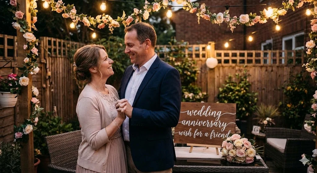 wedding anniversary wish for a friend