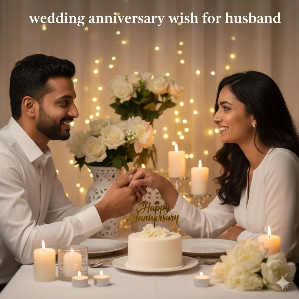 wedding anniversary wish for husband