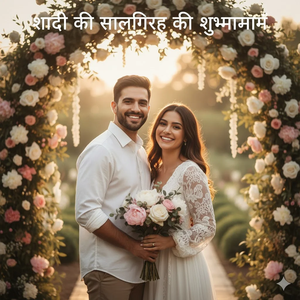 wedding anniversary wishes for couple in hindi