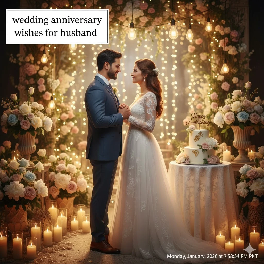 wedding anniversary wishes for husband