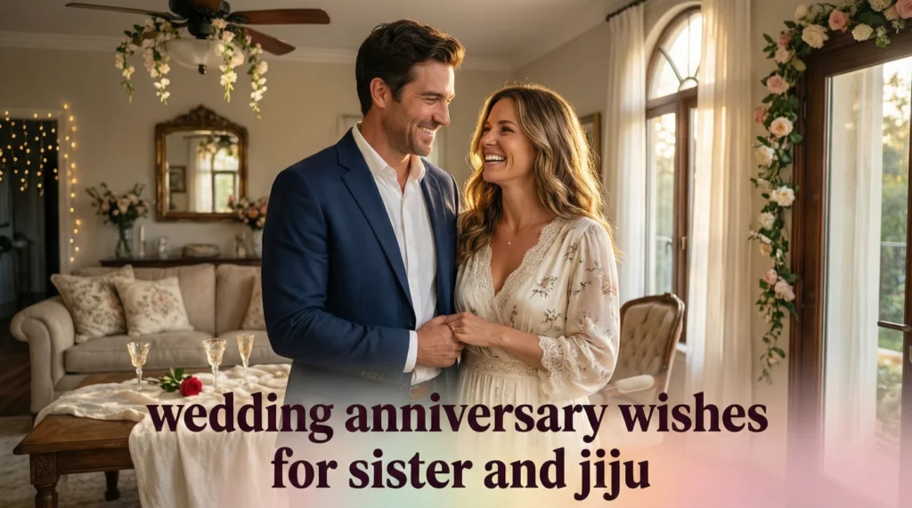 wedding anniversary wishes for sister and jiju