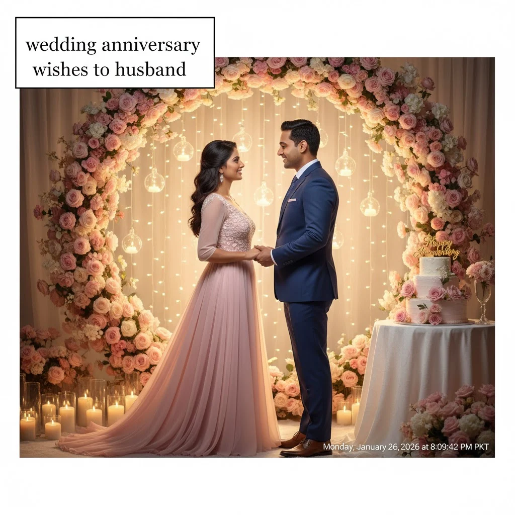 wedding anniversary wishes to husband