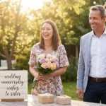 wedding anniversary wishes to sister