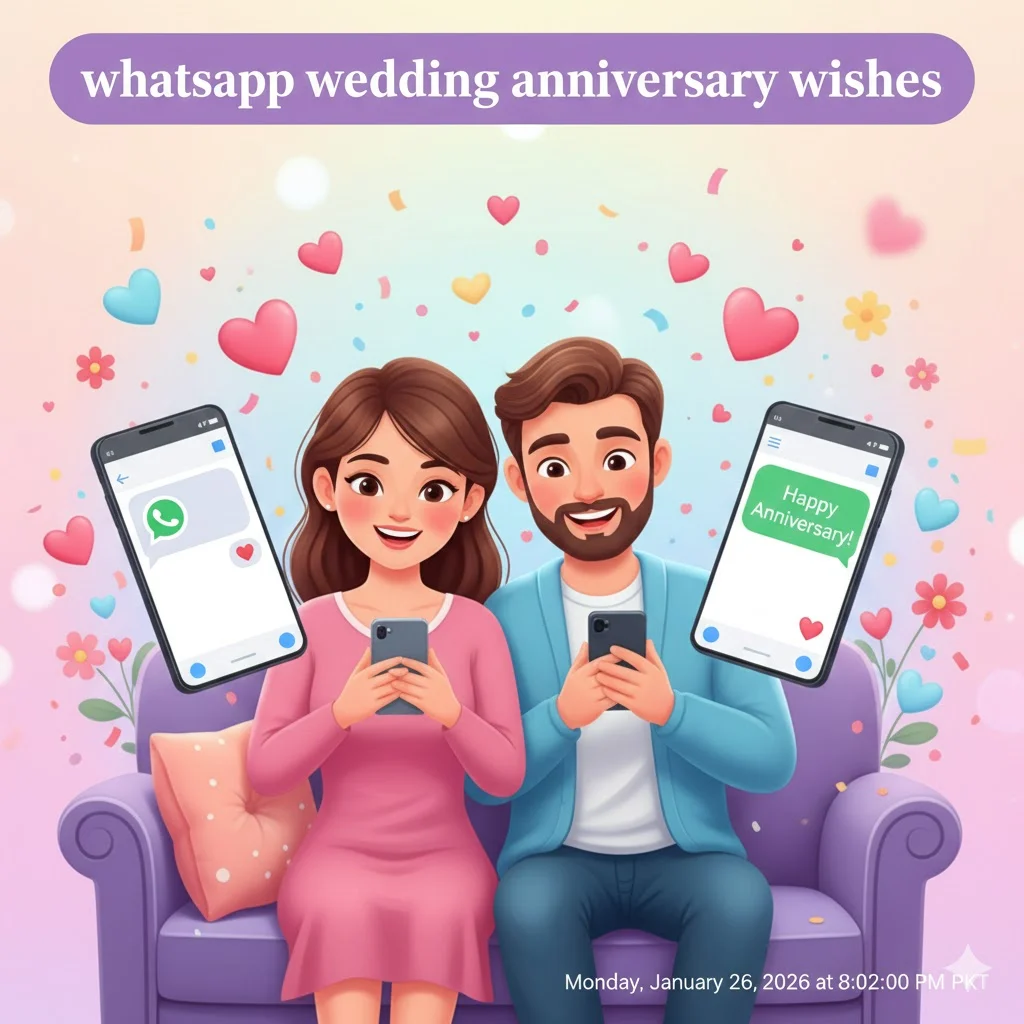 whatsapp wedding anniversary wishes