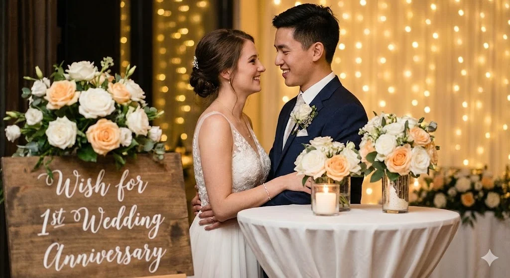 wish for 1st wedding anniversary