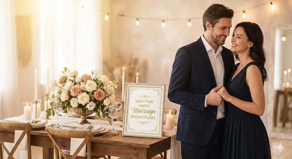 wish for happy marriage anniversary