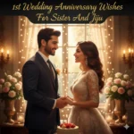 1st wedding anniversary wishes for sister and jiju