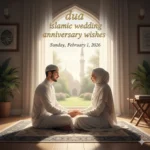 dua islamic wedding anniversary wishes