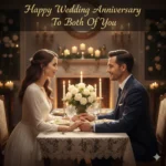 happy wedding anniversary to both of you