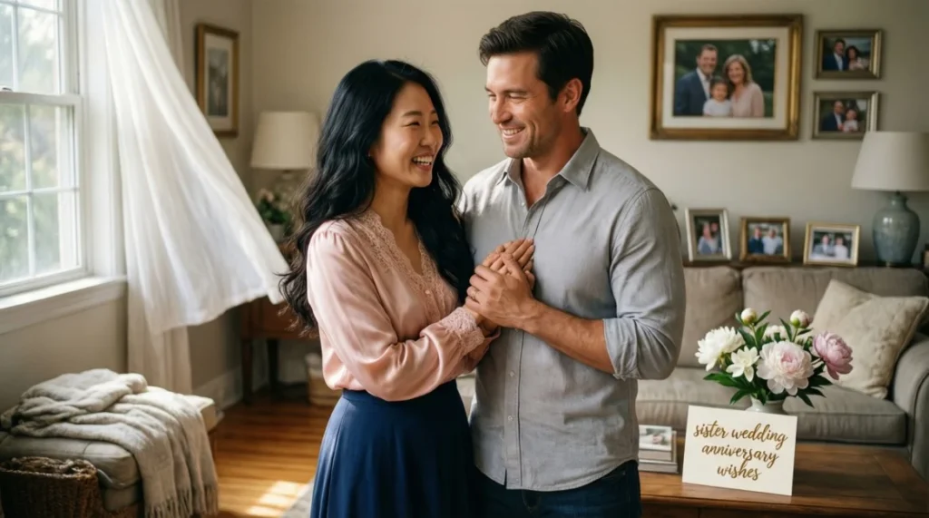 sister wedding anniversary wishes