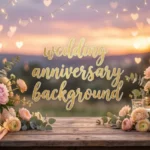 wedding anniversary background