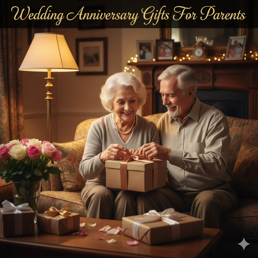 wedding anniversary gifts for parents