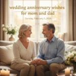 wedding anniversary wishes for mom and dad