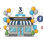 3 year business anniversary captions