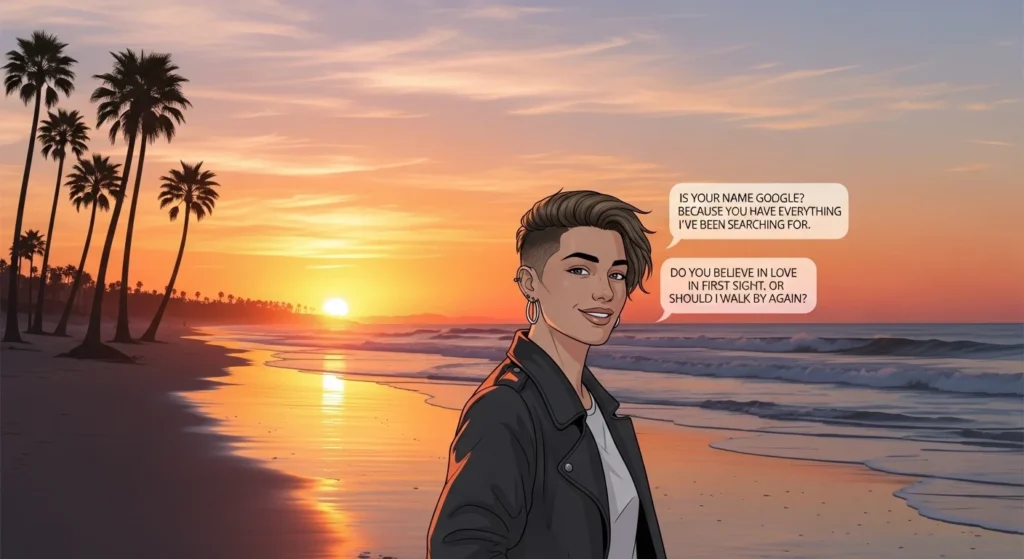 california rizz lines