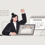 captions for work anniversary post