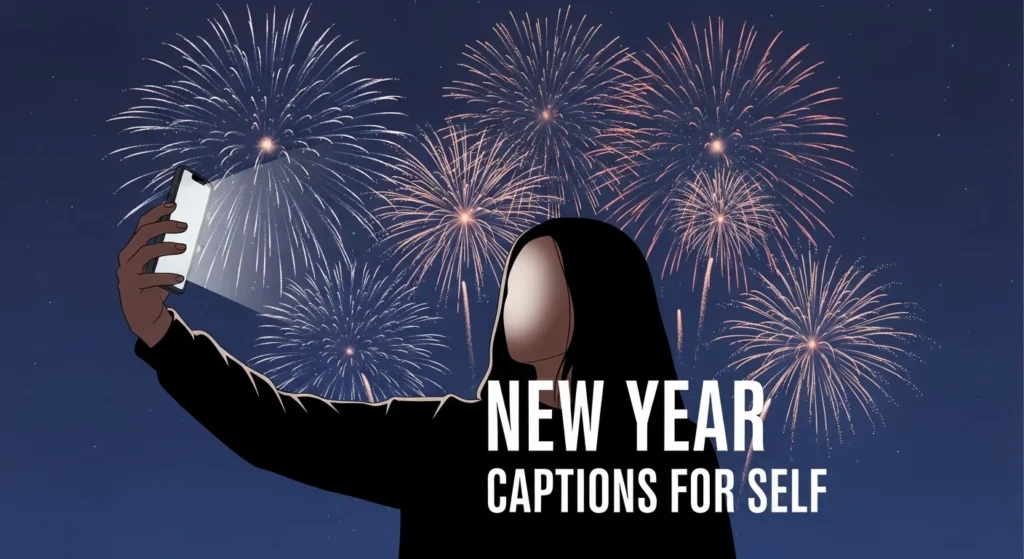 new year captions for self