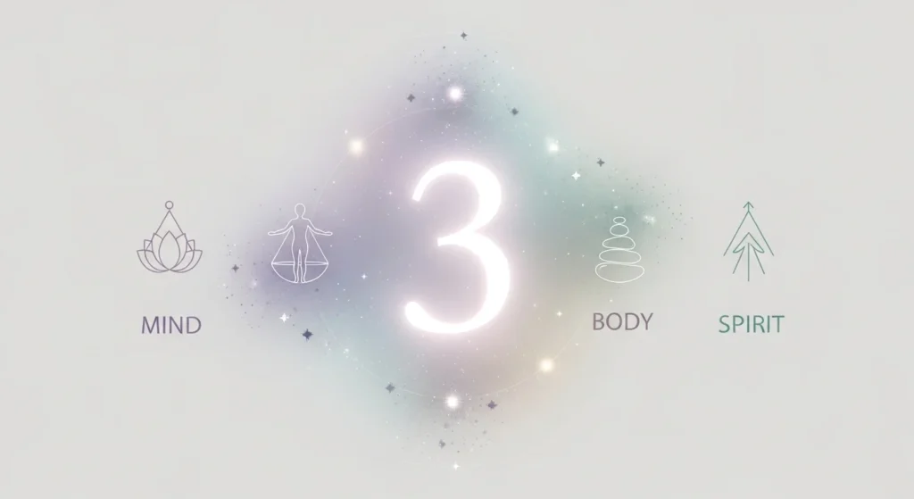 number 3 mean spiritually