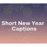 short new year captions
