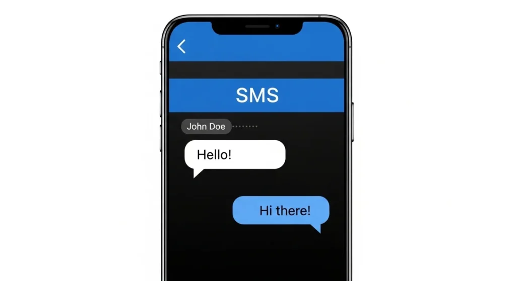 sms mean in text