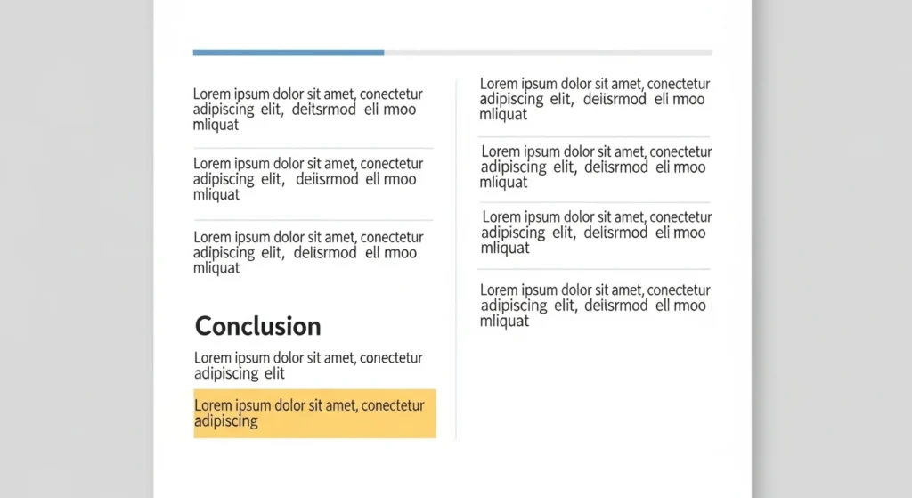 what does conclusion mean