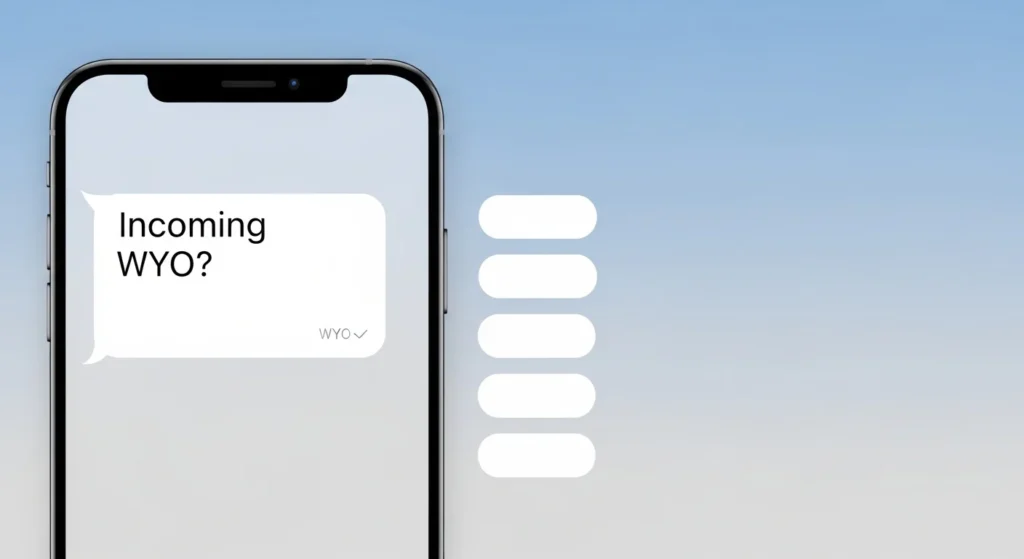 wyo meaning in slang